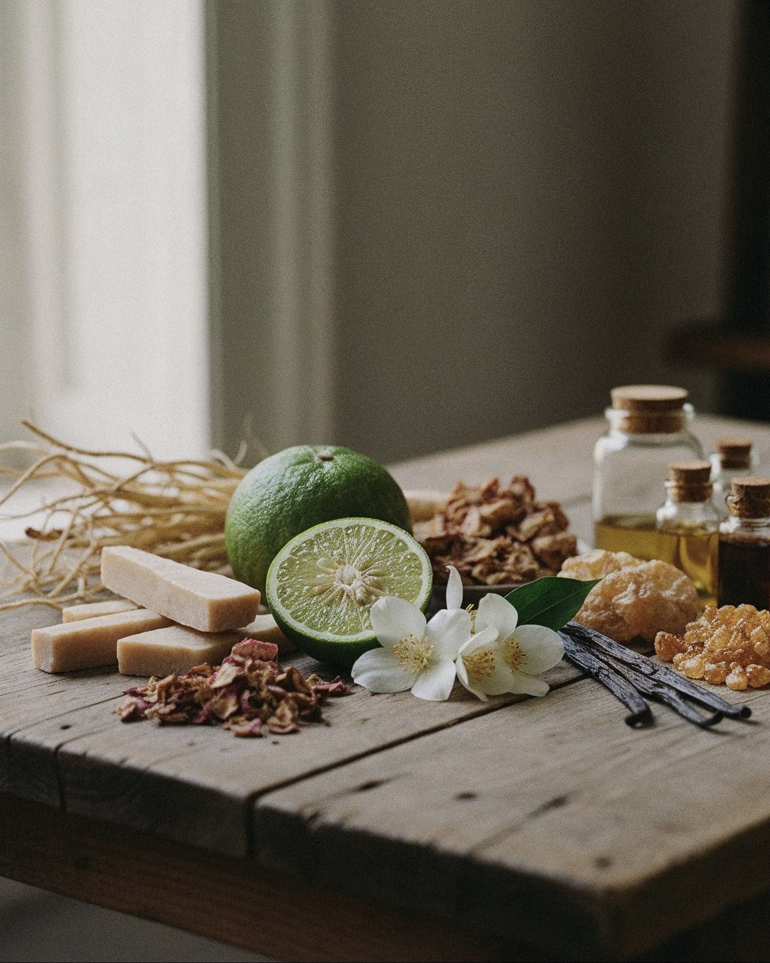 Raw fragrance ingredients